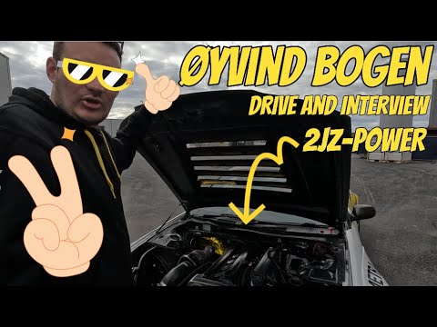 ØYVIND BOGEN PÅ BESØK, DRIFTING, LYD, BLÅRØYK OG INTERVJU!