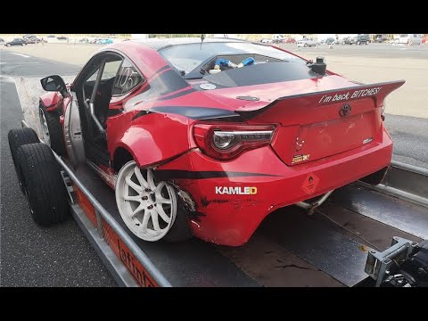 I CRASHED MY GT86! ALL MY FAULT! SEASON OVER???