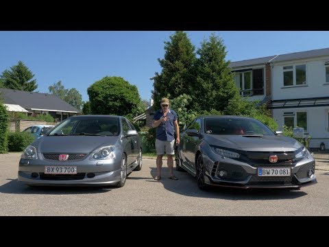 Ny eller gammel racer? Honda Type R vs. Honda Type R