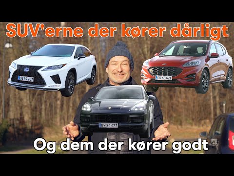 SUV&#039;erne der kører dårligt - og dem der kører godt