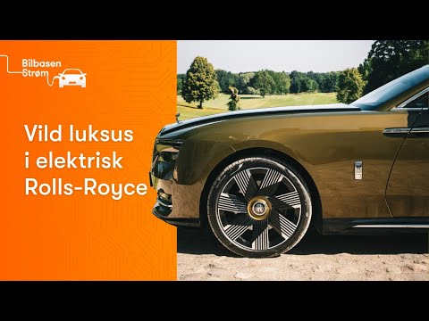 Elbilernes absolutte topklasse til de ultrarige - Rolls Royce Spectre