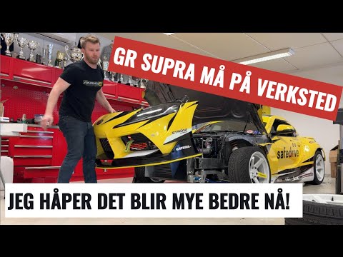 GR SUPRA MÅ PÅ VERKSTED ETTER BRANNEN!