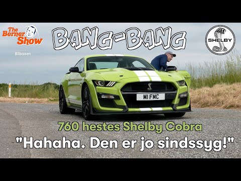 WOW!!! Mustang GT500 Shelby - DEN ER SINDSYG