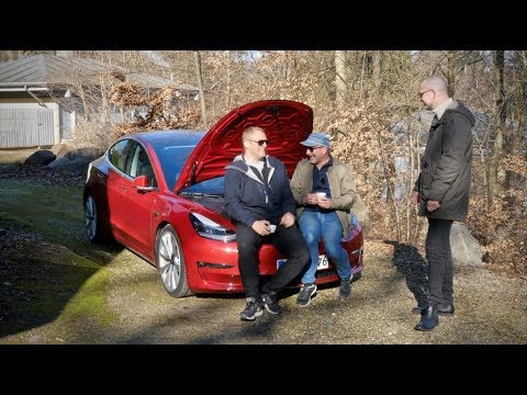 Tesla Model 3 | Vi tæsker elbilen på is og på bane