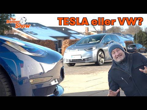 Faceliftet Tesla model 3 eller VW id.3? Godt spørgsmål, ik? Hvad synes du?