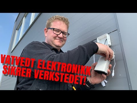 Vatvedt Elektronikk sikrer verksted!