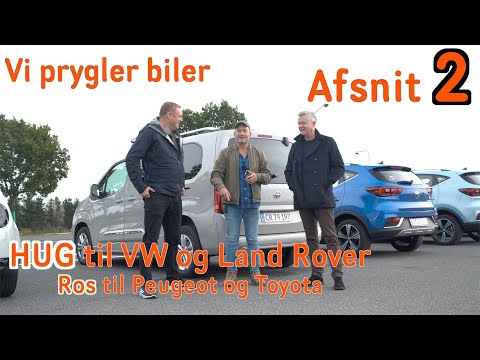 Vi prygler VW, Land Rover og roser Peugeot og Toyota ... og mere ...