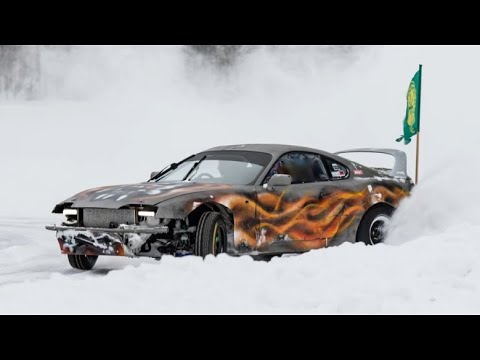 Toyota Supra MK4`s IceDrifting Gol, Norway