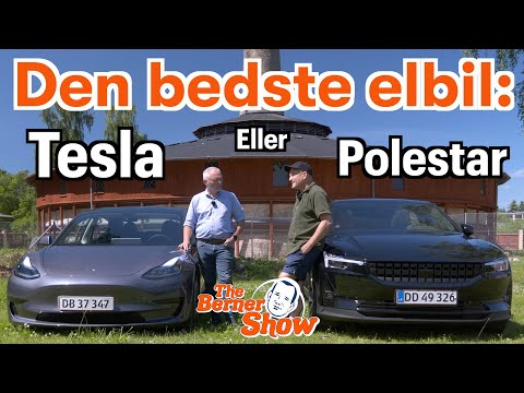 Hvilken elbil er bedst? Polestar 2 eller Tesla Model 3? Hva&#039; napper du?