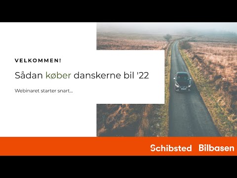 Bilbasen webinar &#039;Sådan køber danskerne bil&#039;